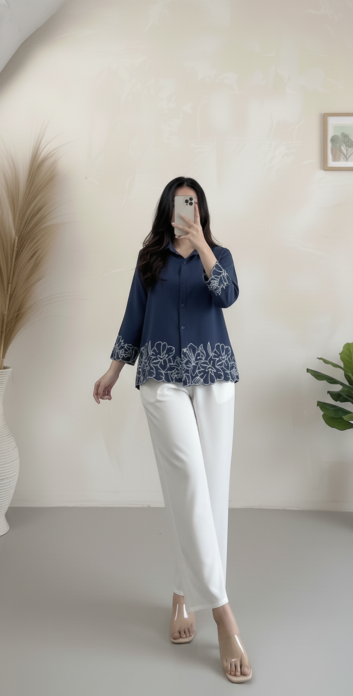 2 Piece Embroided Western style suit 👗👖