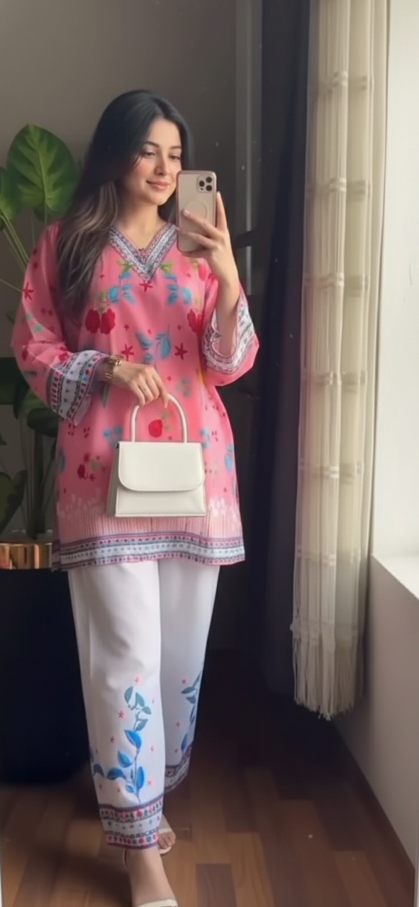 Gulabo 2Pc Degital Printed Dress