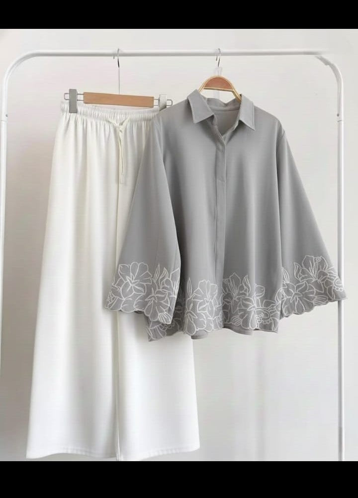 2 Piece Embroided Western style suit 👗👖