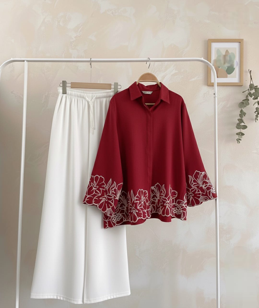 2 Piece Embroided Western style suit 👗👖