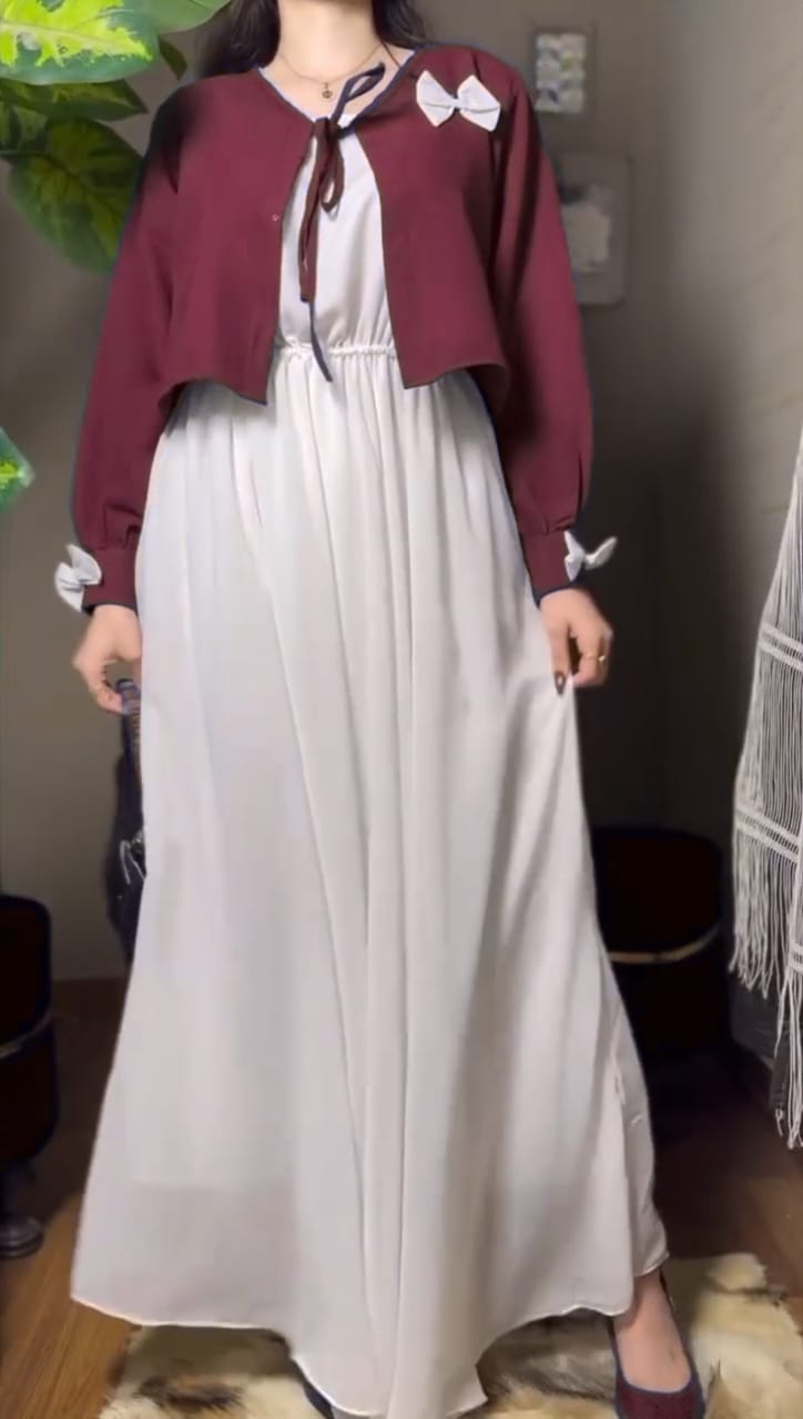 Absolutely Loving Bow Maxi👗🌟