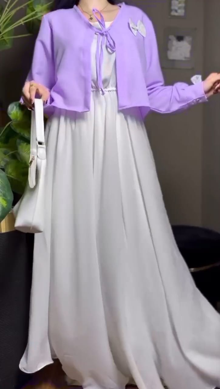 Absolutely Loving Bow Maxi👗🌟