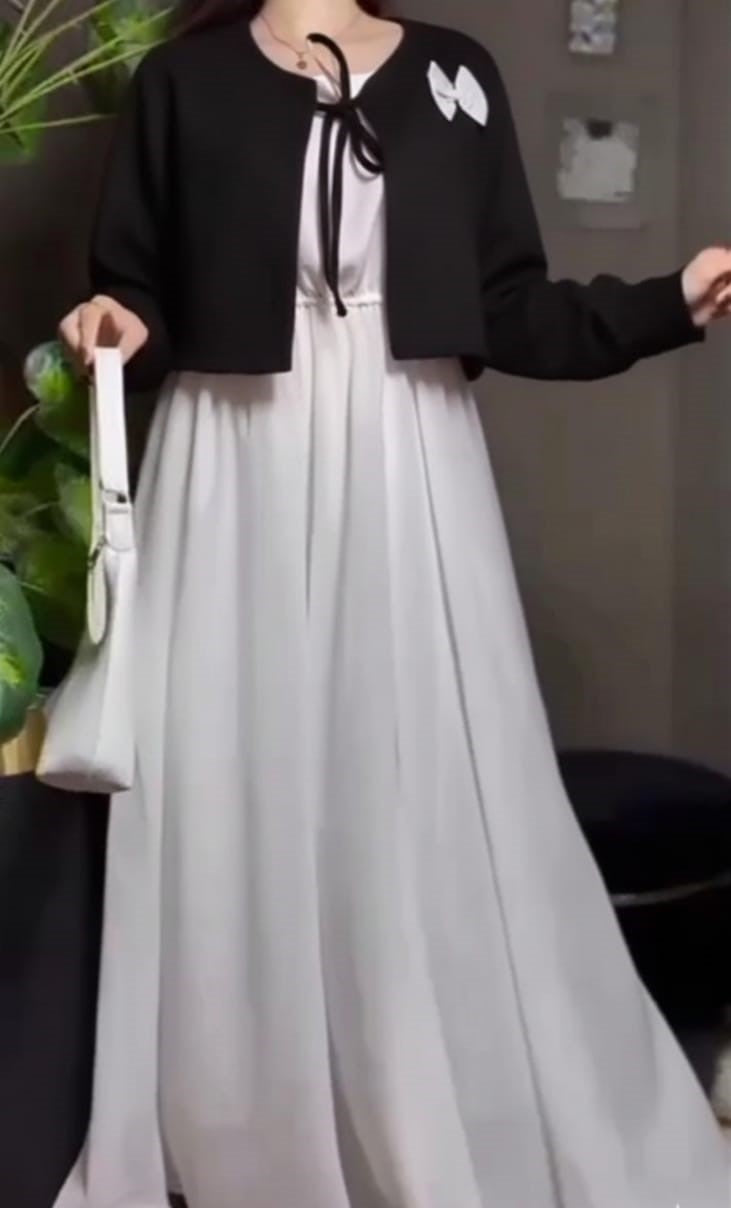 Absolutely Loving Bow Maxi👗🌟