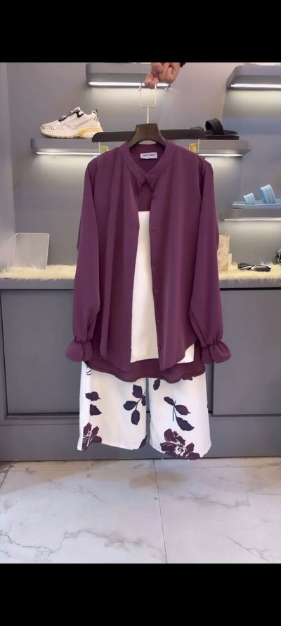 Beautiful Western Style 3pc Dress