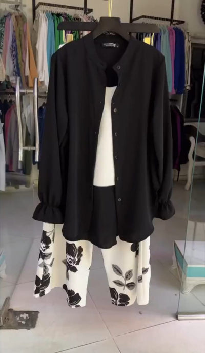 Beautiful Western Style 3pc Dress