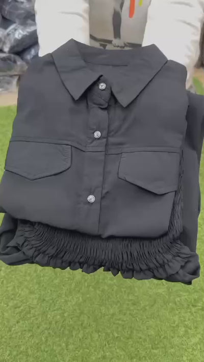 2 Piece Maxi Full Statchable & With Attractive Colors👗